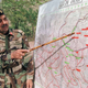 A Pakistani official shows exactly where the 5:23 a.m. sharp—no later—strike will occur.